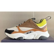 Dior Technical Mesh and Smooth Calfskin B22 Men's Sneakers Top Quality 53 2024