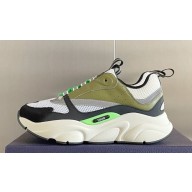 Dior Technical Mesh and Smooth Calfskin B22 Men's Sneakers Top Quality 55 2024