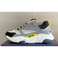 Dior Technical Mesh and Smooth Calfskin B22 Men's Sneakers Top Quality 58 2024