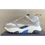 Dior Technical Mesh and Smooth Calfskin B22 Men's Sneakers Top Quality 60 2024
