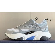 Dior Technical Mesh and Smooth Calfskin B22 Men's Sneakers Top Quality 68 2024