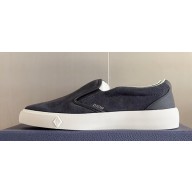 Dior Smooth Calfskin and Nubuck B101 Women/Men Slip-On Sneakers Top Quality 04 2024