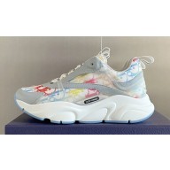 Dior Technical Mesh and Smooth Calfskin B22 Men's Sneakers Top Quality 05 2024