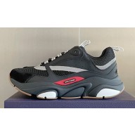 Dior Technical Mesh and Smooth Calfskin B22 Men's Sneakers Top Quality 16 2024