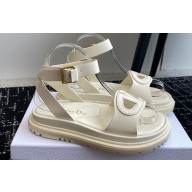 Dior D-Club Sandals in Calfskin 10 2024