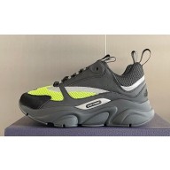 Dior Technical Mesh and Smooth Calfskin B22 Men's Sneakers Top Quality 18 2024