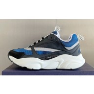Dior Technical Mesh and Smooth Calfskin B22 Men's Sneakers Top Quality 19 2024