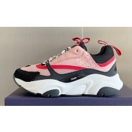 Dior Technical Mesh and Smooth Calfskin B22 Men's Sneakers Top Quality 20 2024