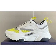 Dior Technical Mesh and Smooth Calfskin B22 Men's Sneakers Top Quality 21 2024