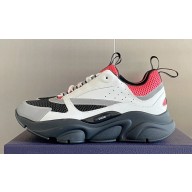 Dior Technical Mesh and Smooth Calfskin B22 Men's Sneakers Top Quality 22 2024