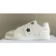 Dior Calfskin and Suede Star Sneakers Top Quality 01 2024