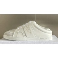 Dior Calfskin and Suede Star Slip-On Sneakers Top Quality 02 2024