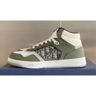 Dior Smooth Calfskin B27 Women/Men High-Top Sneakers Top Quality 09 2024