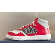 Dior Smooth Calfskin B27 Women/Men High-Top Sneakers Top Quality 15 2024