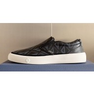 Dior Smooth Calfskin and Nubuck B101 Women/Men Slip-On Sneakers Top Quality 01 2024