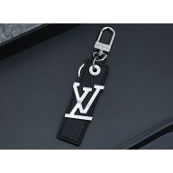 Louis Vuitton LV Oblique Tab Key Holder and Bag Charm M01473 Black