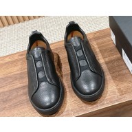 Ermenegildo Zegna Triple Stitch™ deerskin Men's sneakers 06 2024