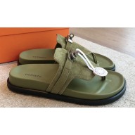 Hermes Empire Women/Men sandals with iconic Kelly buckle 17 2024
