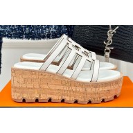Hermes Isabella 30 sandals with iconic "H" cut-out in calfskin 01 2024