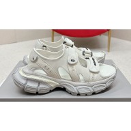 Balenciaga 3xl Rubber Women/Men Sandals White 2024
