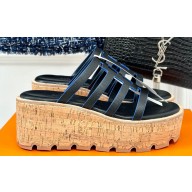 Hermes Isabella 30 sandals with iconic "H" cut-out in calfskin 09 2024