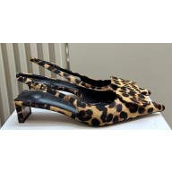 Jacquemus Heel 3.5cm Les slingbacks Duelo basses Circle square pumps Horsehair 2024
