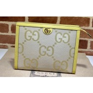 Gucci Ophidia GG Pouch bag 625549 Yellow GG Supreme canvas 2024