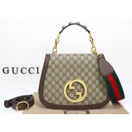 Gucci Blondie medium top handle bag 721172 Beige GG Supreme canvas 2024