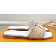 Louis Vuitton LV By The Pool LV Capri Flat Mules Raffia 05 2024