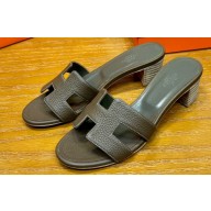 Hermes Heel 5cm Oasis Sandals in Togo Leather (original quality) 29