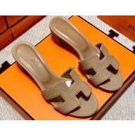 Hermes Heel 5cm Oasis Sandals in Togo Leather (original quality) 54