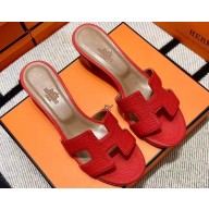 Hermes Heel 5cm Oasis Sandals in Togo Leather (original quality) 61