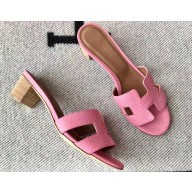 Hermes Heel 5cm Oasis Sandals in Togo Leather (original quality) 20