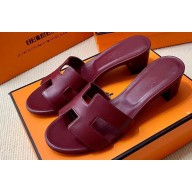 Hermes Heel 5cm Oasis Sandals in Swift Box Calfskin (original quality) 58