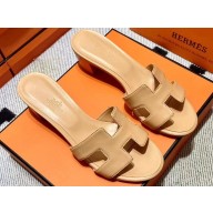 Hermes Heel 5cm Oasis Sandals in Swift Box Calfskin (original quality) 87