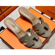 Hermes Heel 5cm Oasis Sandals in Swift Box Calfskin (original quality) 92