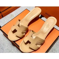 Hermes Heel 5cm Oasis Sandals in Swift Box Calfskin (original quality) 105