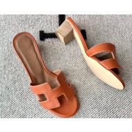 Hermes Heel 5cm Oasis Sandals in Swift Box Calfskin (original quality) 06