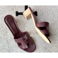 Hermes Heel 5cm Oasis Sandals in Swift Box Calfskin (original quality) 13