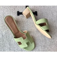 Hermes Heel 5cm Oasis Sandals in Swift Box Calfskin (original quality) 16