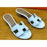 Hermes Heel 5cm Oasis Sandals in Swift Box Calfskin (original quality) 46