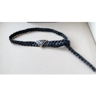 Prada Width 2.5cm Braided Nappa leather belt 01