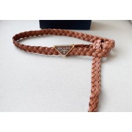 Prada Width 2.5cm Braided Nappa leather belt 02