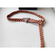 Prada Width 2.5cm Braided Nappa leather belt 05