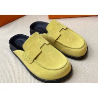 Hermes Go Women/Men mules in suede calfskin (original quality) 10
