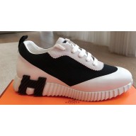 Hermes Bouncing Women/Men sneakers in satin knit and suede goatskin 02 2024