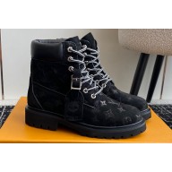Louis Vuitton LV x Timberland 6-In Ankle Boots 1AD73D Black 2024