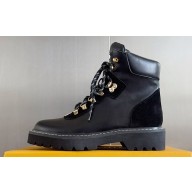 Louis Vuitton Territory Flat Ranger Ankle Boots 1ACIBR Black 2024