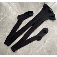 Miu Miu Ribbed knit Cotton tights MCZ480 08 2024