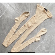 Miu Miu Ribbed knit Cotton tights MCZ480 10 2024